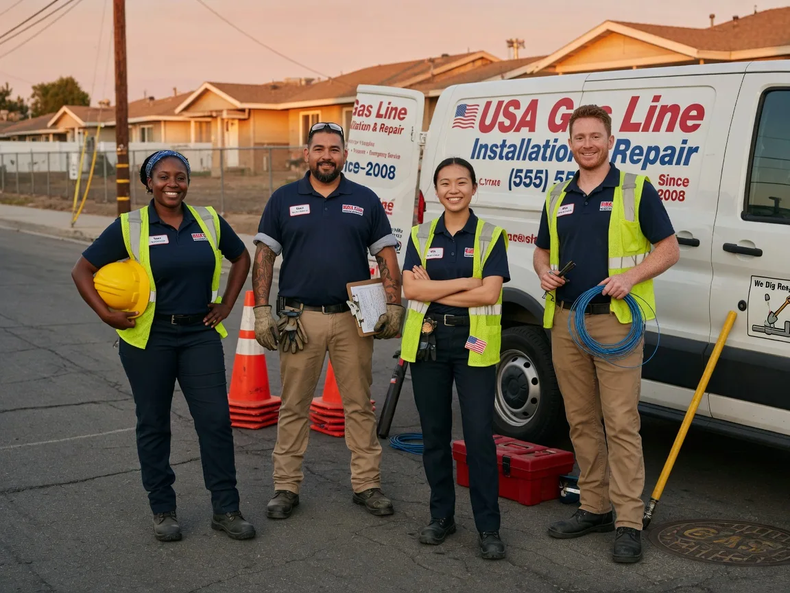 Gas Line Installation company in Fresno, CA